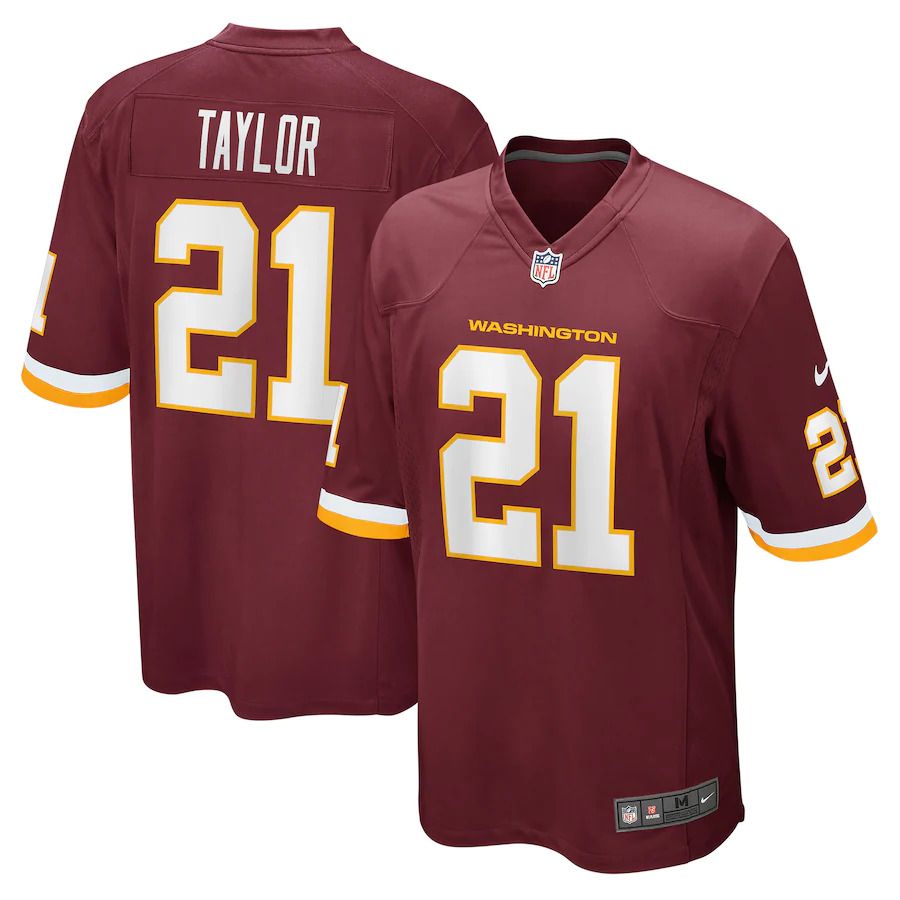 Men Washington Redskins 21 Sean Taylor Nike Burgundy Game Retired Player NFL Jersey